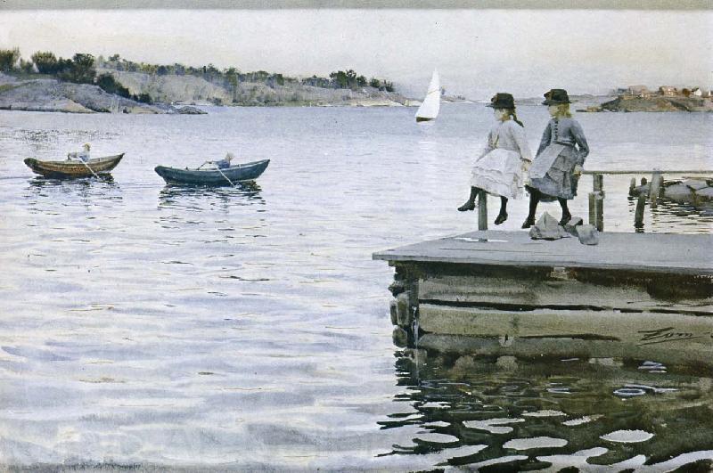 Anders Zorn kapprodd Spain oil painting art